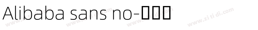 Alibaba sans no字体转换 Alibaba sans no字体转换